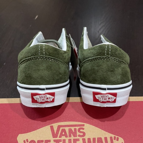 Vans Old Skool Pig Suede Olive - Picture 2 of 4